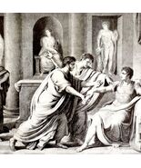 Pompey Made Dictator Of Rome 1913 Caesar Plate Print 2 Page History DWAA16 - €34,33 EUR