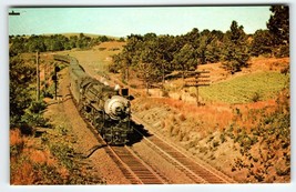 Railroad Postcard Locomotive 600 Steam Train Railway Boston &amp; Albany Chrome - £7.29 GBP