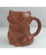 Threshold Stoneware 3D Fox Figural Ceramic Coffee Cup Mug - £9.26 GBP