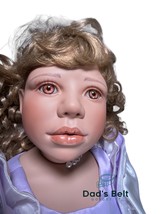 Christine Orange Rare Porcelain Doll 26 of 500 - £59.77 GBP
