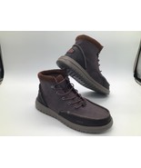 HEY DUDE Bradley Corduroy Canvas High Top Boots Grey Men’s Size 13M New - $44.55