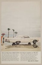 1964 Print Ad Buick LeSabre Convertible Car Palm Trees by Ocean - £10.57 GBP