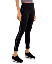 Inc Side-Trim Leggings, Deep Black, Size 3XL - $19.80