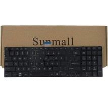 Laptop Keyboard Replacement (With Frame) For Toshiba Satellite C850 C855 C855D L - £18.87 GBP