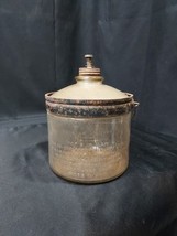 1923 Glass Perfection Stove Oil Jar Triangle Mark Bottle Kerosene Jug EM... - €25,82 EUR 1923 Glass Perfection Stove Oil Jar Triangle Mark Bottle Kerosene Jug EM... - €25,82 EUR