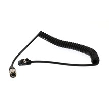 Right Angle Dc To Hirose 4Pin Male Cable For Sound Device 633/644/688 Zo... - $42.38