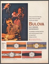 1959 Bulova Watch Vintage Print Ad 23 Sea Clipper Beau Brummell Wall Art Decor - $10.97