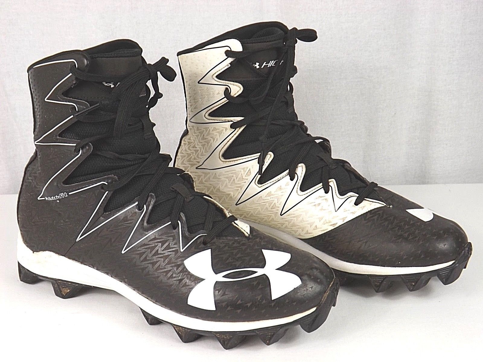Primary image for Under Armour UA HIGHLIGHT Clutchfit Football Cleats 1269695-001 Mens Sz 9