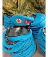 Soviet Russian Airborne VDV Margelov Blue Beret Hat cockade, Original Vintage. - $32.15 - $33.30