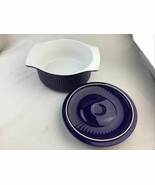Dish Cobalt Blue 3 Qt Baking Casserole with Lid Roscho - $752.48 MXN