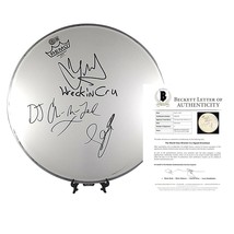 World Class Wreckin Cru Signed Drumhead Beckett COA Proof DJ Yella Autograph X3 - £154.99 GBP