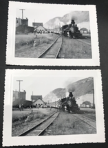 2 Diff Denver &amp; Rio Grande Western Railroad DRGW #476 Locomotive Train Photos - £12.42 GBP