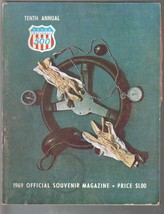 Charlotte Motor Speedway- NASCAR Auto Race Program-10/12/1969-David Pearson-Pett - £83.72 GBP