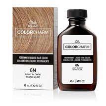 WELLA COLORCHARM PERMANENT LIQUID HAIR COLOR #8N - LIGHT BLONDE 1.42 fl oz - $6.99