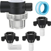 Dreyoo Rv Water Pump Strainer Filter, 1/2&quot; Twist On Pipe Strainer, 1/2&quot; ... - $41.92