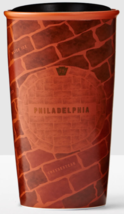 *Starbucks 2016 Philadelphia Local Collection Double Wall Ceramic Tumbler NEW - £43.24 GBP
