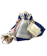Madame Alexander Betsy Ross Doll Blonde Patriotic Blue Dress Hat Box Tag... - £11.07 GBP