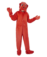 Clifford the Big Red Dog Kids Costume Jumpsuit Hat Hand Covers and Foot ... - £31.44 GBP