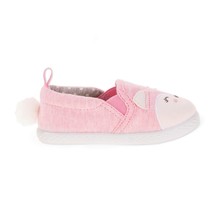 Walmart Brand Infant Toddler Canvas Slip On Shoes Pink Fox Size 3 NEW - £7.10 GBP