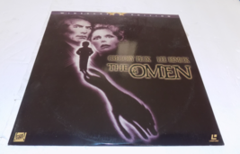 The Omen Widescreen Edition LaserDisc Movie Gregory Peck Lee Remick - $366.56 MXN