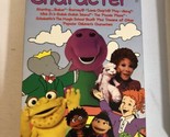 Kids For Character VHS Tape Tom Selleck Barney Shari Lewis - $15.83