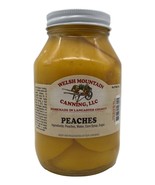 AMISH CANNED PEACHES - 16oz Pint 1-12 Jar Lot Fresh Homemade in Lancaste... - £8.78 GBP+