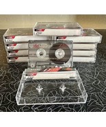 Lot 10 TDK Cassette Tapes D90 Clean J Cards &amp; Labels Recorded On 1 Time - £23.22 GBP