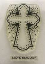 Stampendous Perfectly Clear Stamp Religious Cross Christian Symbol Bapti... - $2.99