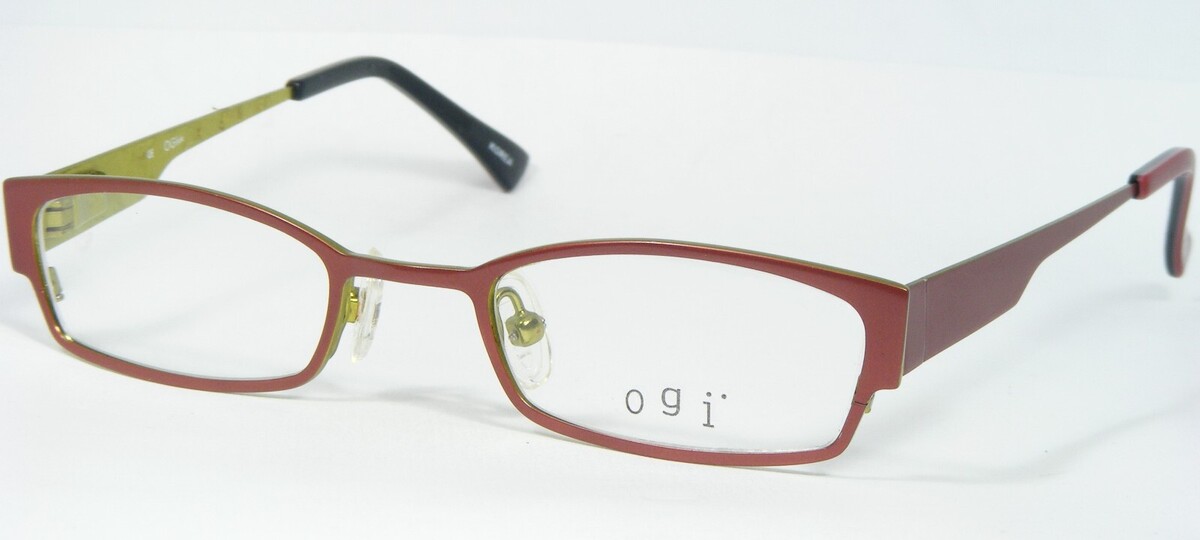 OGI Bambini OK46A 650 Castagno/Rossastre Marrone Occhiali 41-18-120mm Corea - $56.42