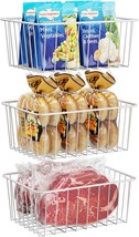 Ispecle Freezer Organizer Bins - 3 Pack Fridge Organizer Bins For 21 /, ... - $37.99