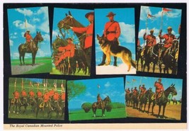 Postcard RCMP Royal Canadian Mounted Police A Legendary Force - £3.68 GBP