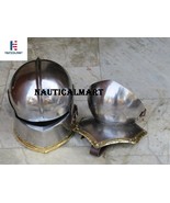 NauticalMart German Gothic Sallet Armor Wearable Halloween Helmet with B... - $449.97 CAD