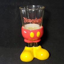 Walt Disney Disneyland Mickey Mouse Shot Glass Disneyland Exclusive Cera... - $6.31