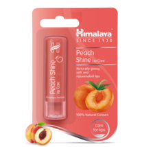 3x Peach Shine Lip Care (soft/rejuvenated) Himalaya -- pack of three-- (... - £11.28 GBP