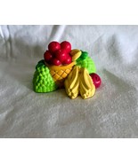 Vintage Fisher Price Loving Family Fruit Basket Apples Bananas Grapes - $272.95 MXN
