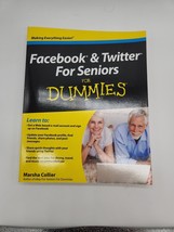 Facebook and Twitter for Seniors for Dummies by Marsha Collier (Paperback) - £3.16 GBP