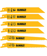 DEWALT Reciprocating Saw Blade (DW4856) Craftsman Ryobi Black Decker 6 PCS - $36.57 CAD