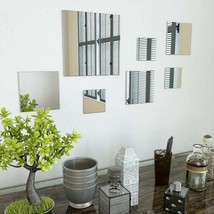 vidaXL 7-Piece Mirror Set, Small Transparent Glass with Decorative Inlays - $63.99