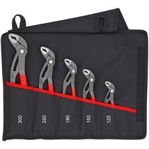 Knipex 5 Pc Pliers Cobra Set In Tool Roll - $3,865.48 MXN