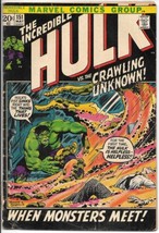 The Incredible Hulk Comic Book #151 Marvel 1972 GOOD+ - $3.25