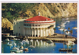 Postcard Avalon Landmark The Great Catalina Island Casino California - £3.05 GBP