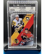 Connor Bedard VS Sidney Crosby 2023 Edge Icons Rookie Ltd Edition Hockey... - $341.84 MXN