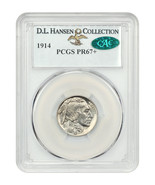 1914 5C PCGS/CAC PR67+ ex: D.L. Hansen - £9,790.45 GBP