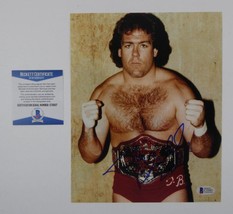 Tully Blanchard Signed 8x10 Photo WWF WCW Professional Wrestler HOF Beckett COA - $39.59