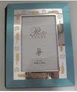 Green &amp; Metal Trim Photo Frame Picture Album for 5 x 7 Photos with Outer... - $10.84 CAD