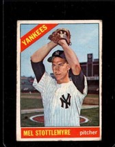 1966 Topps #350 Mel Stottlemyre Good+ Yankees *X91475 - £2.93 GBP