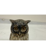 Miniature Otagiri Ceramic Brown Owl Figurine Japan - $16.60 CAD