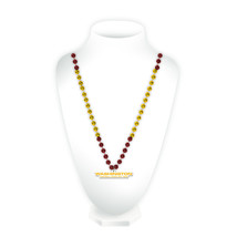 Washington Football Team Beads with Medallion Mardi Gras Style - $616.31 MXN