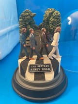 Franklin Mint The Beatles &quot; Abbey Road &quot; Glass Dome Music Box Figure - £114.65 GBP