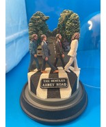 Franklin Mint The Beatles &quot; Abbey Road &quot; Glass Dome Music Box Figure - $196.95 CAD
